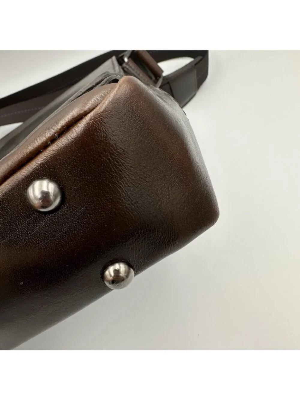 Robert Graham Brown Genuine Leather Messenger Portfolio Laptop/ipad Bag